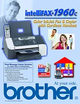 Brother IntelliFAX-1960C FAX-1960C 전단