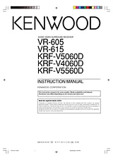 Kenwood KRF-V4060D Manual Do Utilizador