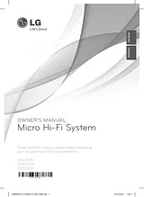 LG CM3330W Manual Do Utilizador