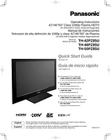Panasonic th-42pz85 Guía Del Usuario