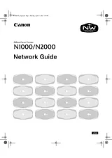 Canon n1000 Guide De Réglage Du Réseau