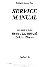 Nokia 3520 Instruction De Maintenance