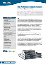 D-Link DFL-1600 Datenbogen