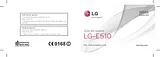 LG E510 Manuel D’Utilisation