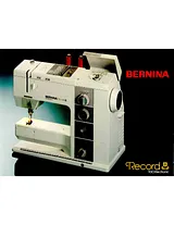 Bernina Record 930 Electronic Manual De Usuario