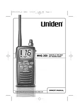 Uniden MHS350 사용자 설명서