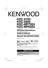 Kenwood KDC-MP638U Manuel D’Utilisation