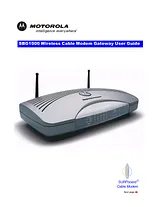 Motorola SBG1000 Manuel D’Utilisation