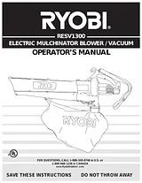 Ryobi RESV1300 User Manual