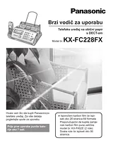 Panasonic KXFC228FX Guida Al Funzionamento