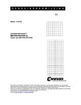 Gossen Metrawatt METRATESTER 5+VDE-tester DIN VDE 0701 part 1 - 240, DIN VDE 0702. M 700 D Benutzerhandbuch