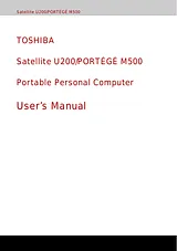 Toshiba U200 Manuale Utente