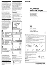 Sony MDX-C5960R Справочник Пользователя