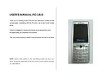 Pantech PG-1410 ユーザーズマニュアル