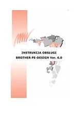 Brother PE-DESIGN Ver.6 Instruction Manual