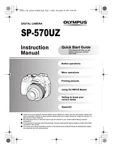 Olympus sp-570 uz Anleitung Für Quick Setup