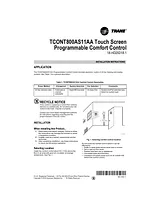 Trane TCONT800AS11AA User Manual