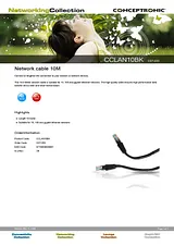 Conceptronic Network cable 10M C07-033 Fascicule