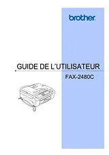 Brother FAX-2480C Guía Del Usuario