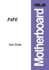 ASUS P4PE User Manual