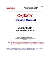 OKI ML520 Manuel D’Utilisation