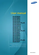 Samsung S32E360F Manuel D’Utilisation