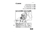 Canon Optura 500 用户手册
