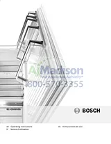 Bosch B11CB50SSS Guía De Operación