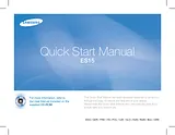 Samsung ES15 Manuale Utente