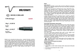 Voltcraft DL-121TH USB Temperature & Humidity Data Logger DL-121TH User Manual