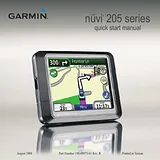 Garmin 205 Guide D’Installation Rapide
