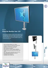 Dataflex ViewLite Monitor Arm 103 58.103 Folheto