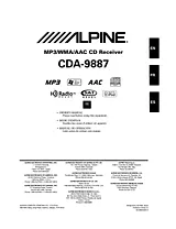Alpine CDA-9887 Manual Do Utilizador