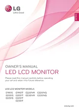 LG E2251VR-BN Owner's Manual