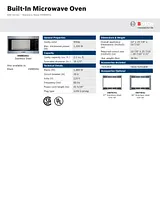 Bosch HMB5051 Product Datasheet