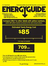 Maytag MSB27C2XAW Guía De Energía