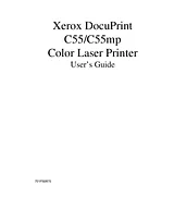 Xerox C55 Manuel D’Utilisation