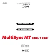 NEC MT1020 User Manual