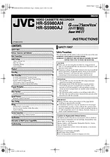 JVC HR-S5980AH ユーザーズマニュアル