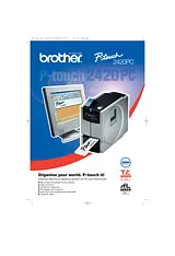Brother P-touch 2420PC PT-2420PC Leaflet