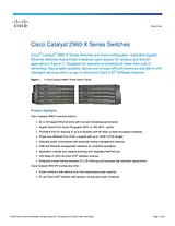 Cisco Catalyst 2960-X WS-C2960X-24PSQ-L データシート