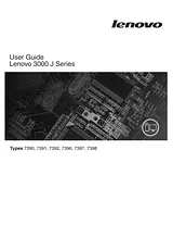 Lenovo 3000 j 7391 Manual Do Utilizador