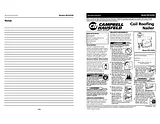 Campbell Hausfeld RN164500 Справочник Пользователя