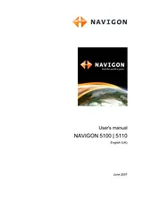 Navigon 5110 ユーザーズマニュアル