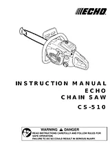 Echo CS-510 Manual Do Utilizador