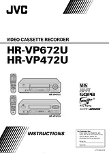 JVC HR-VP472U Manual Do Utilizador