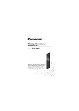 Panasonic ELUGA Guide D’Information