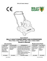 Billy Goat PR550T Manual De Usuario
