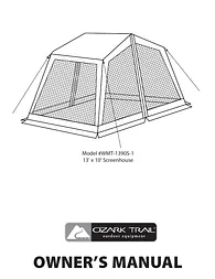 Ozark Trail WMT-1390S-1 Manual Do Utilizador