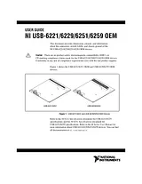 National Instruments NI USB-6259 Manuale Utente
